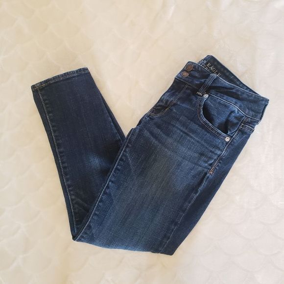 American Eagle crop jeans‎ size 4 - Picture 1 of 6